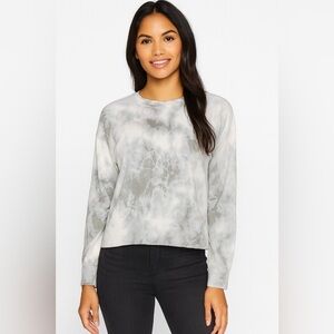 James Perse 100% Supima Cotton Tie Dye Sweatshirt